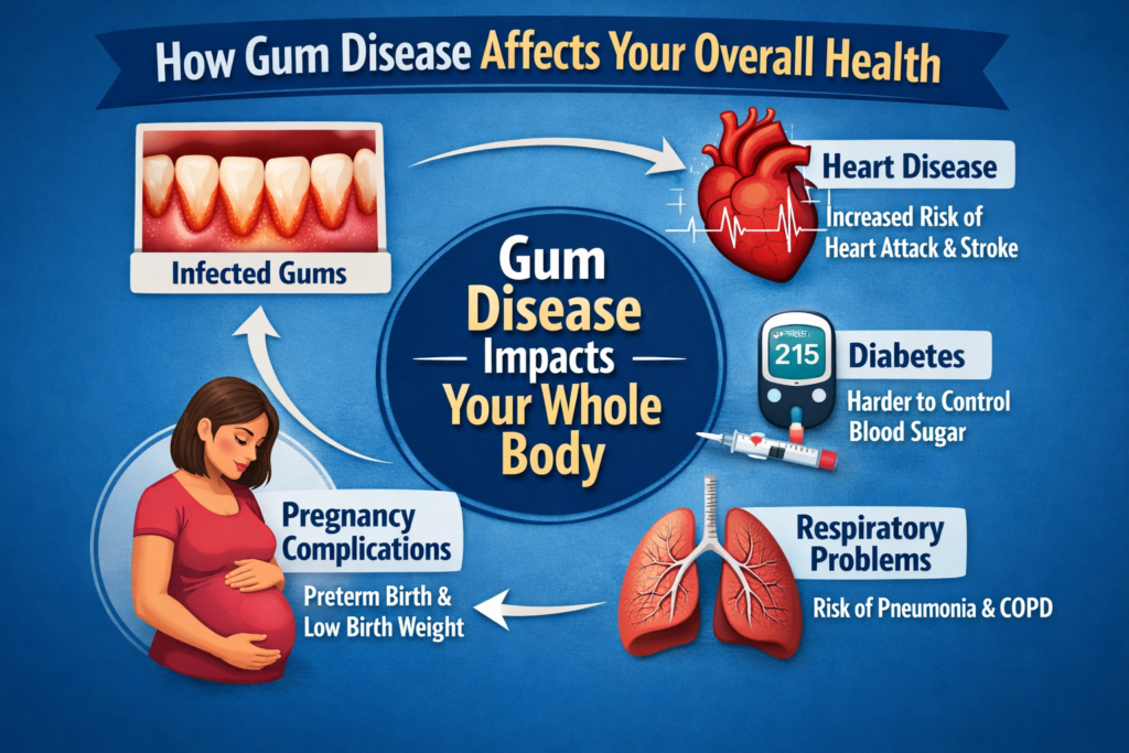 Gum disease symptoms